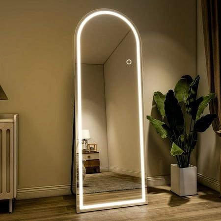 LED full length mirror