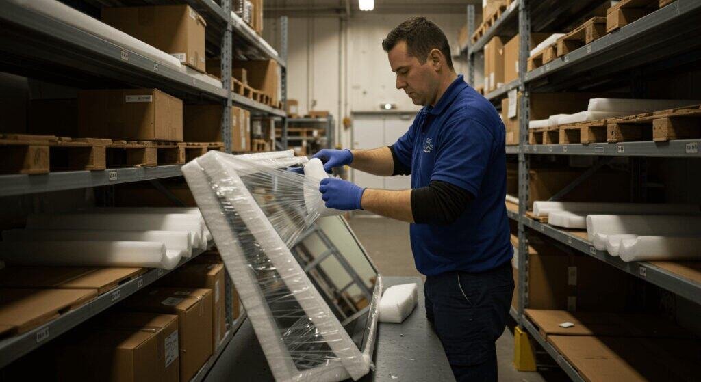How to Ship a Mirror