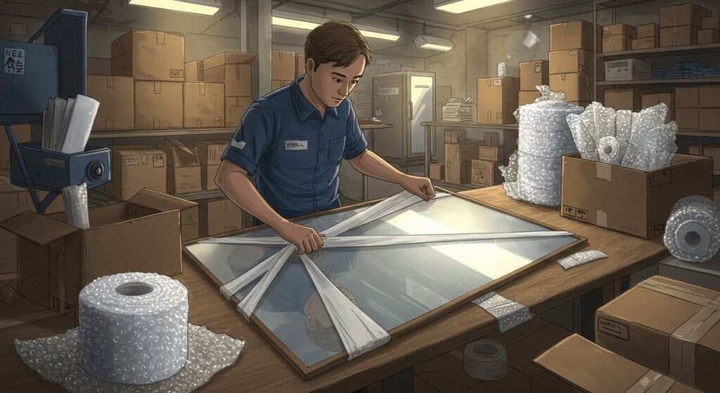 how to pack fragile items for shipping