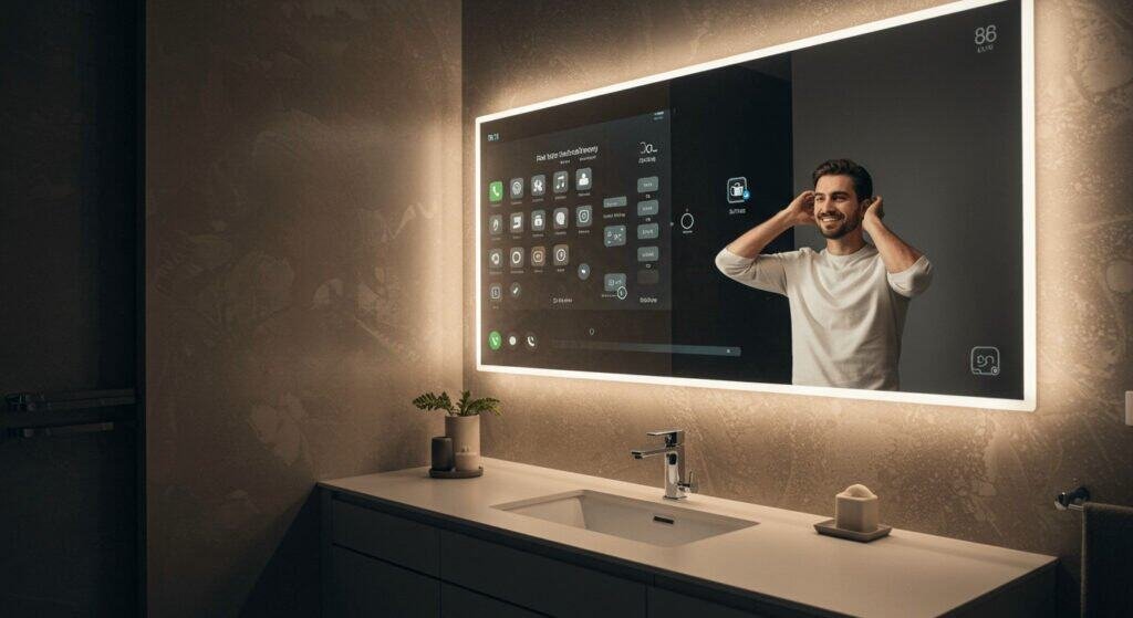 how does smart mirror work