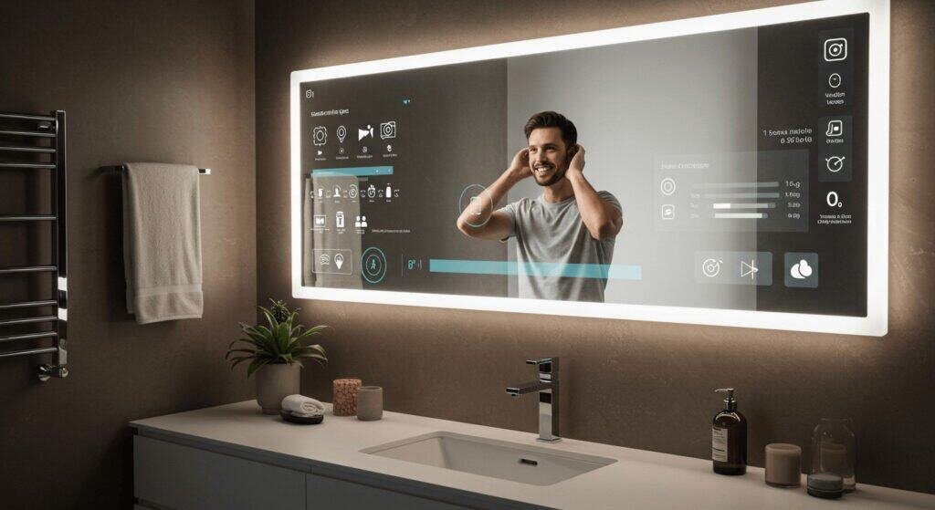 how does smart mirror work