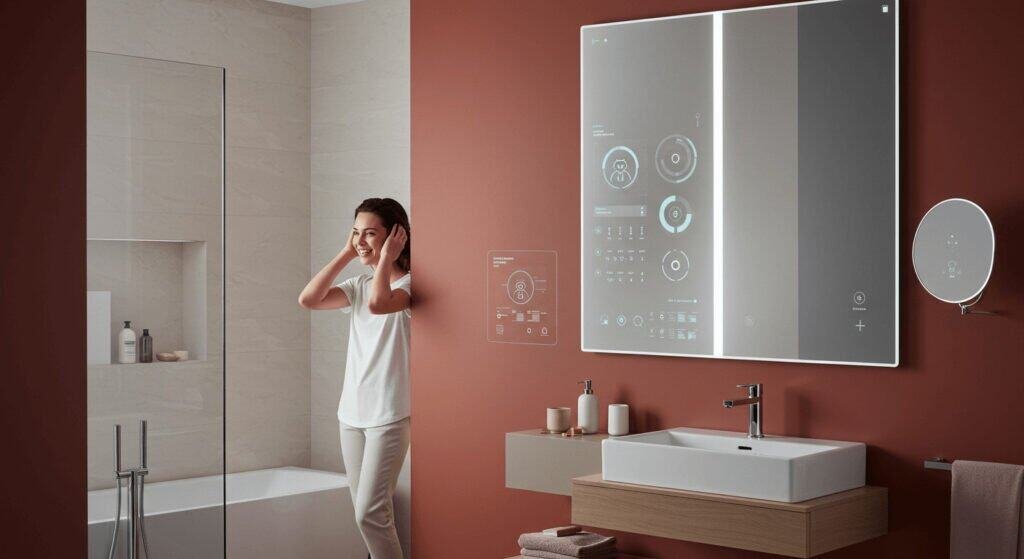 how does smart mirror work